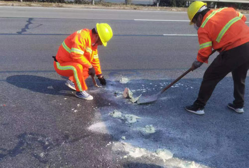 习水公路下沉注浆加固