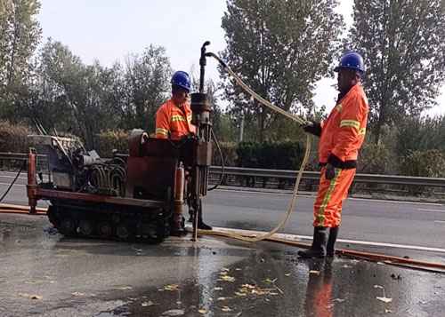 习水高速公路下沉注浆加固